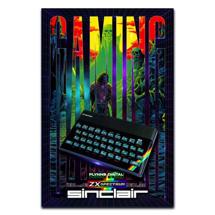 Lords of Midnight ZX Spectrum Gaming Poster - Retro Flynn