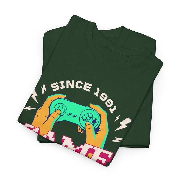 Game Over Since 1991 - Vibzzy™ T-Shirt - Retro Flynn