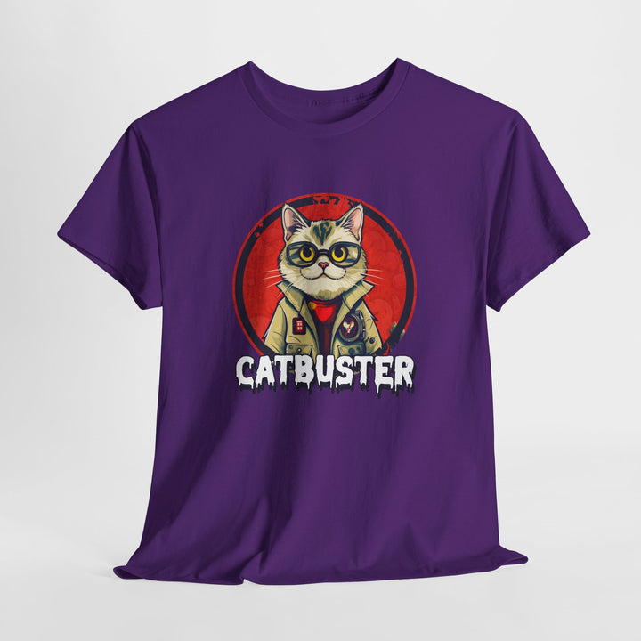 Catbuster - Vibzzy™ T-Shirt - Retro Flynn