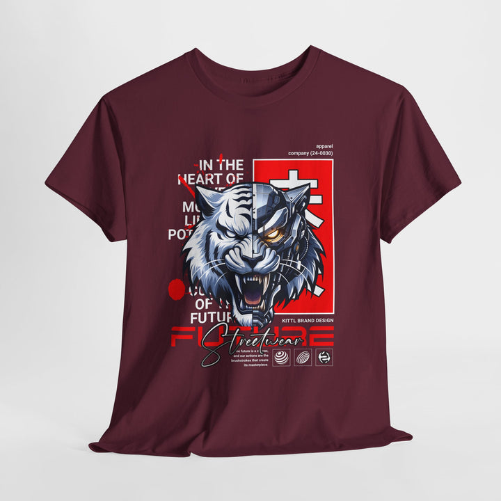 Cyber Tiger Future - Vibzzy™ T-shirt - Retro Flynn
