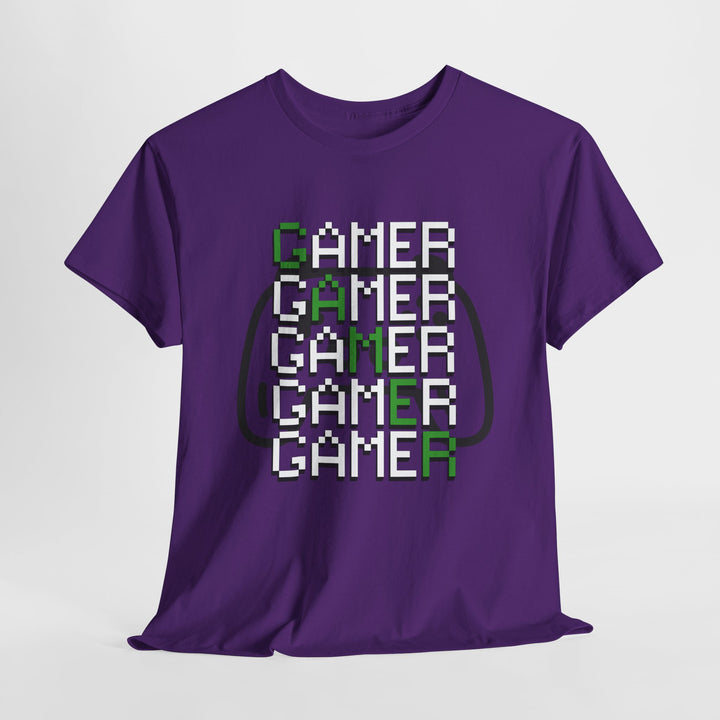 Gamer Stack - Vibzzy™ T-Shirt - Retro Flynn