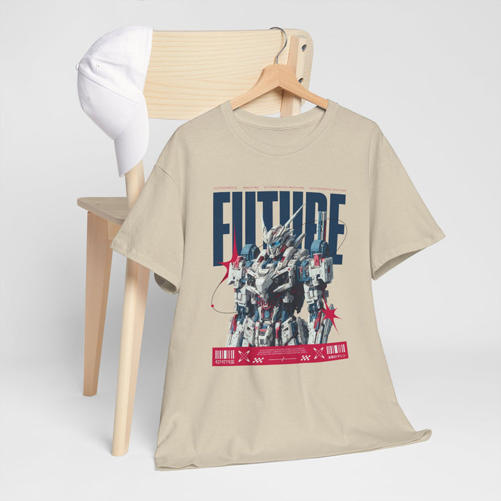 Cybernetic Mech Warrior - Vibzzy™ T-shirt - Retro Flynn