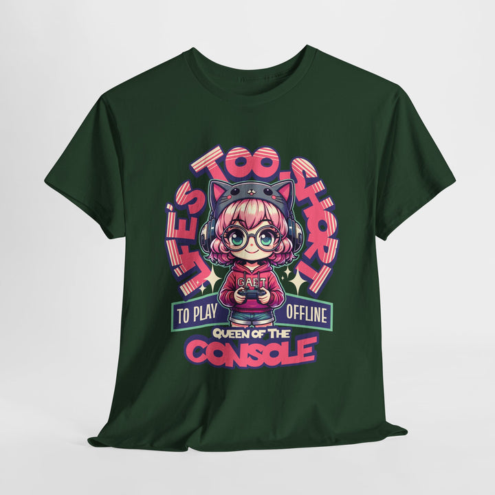 Queen of the Console - Vibzzy™ T-shirt - Retro Flynn