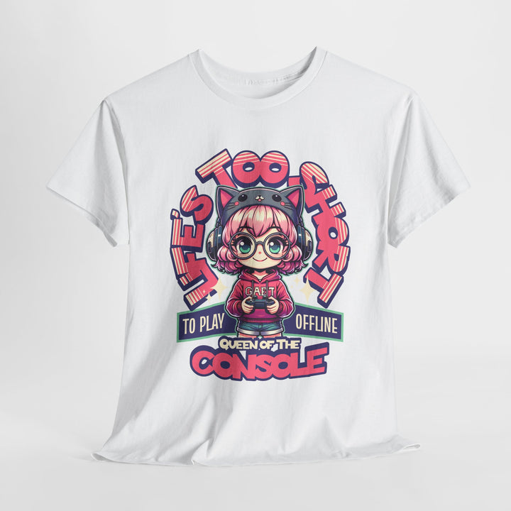 Queen of the Console - Vibzzy™ T-shirt - Retro Flynn