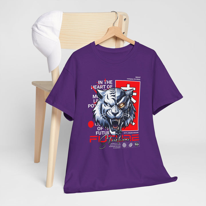 Cyber Tiger Future - Vibzzy™ T-shirt - Retro Flynn