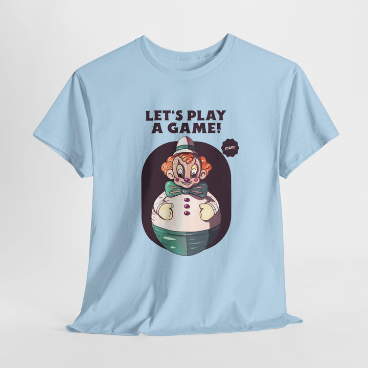 Scary Clown Game - Vibzzy™ T-shirt - Retro Flynn