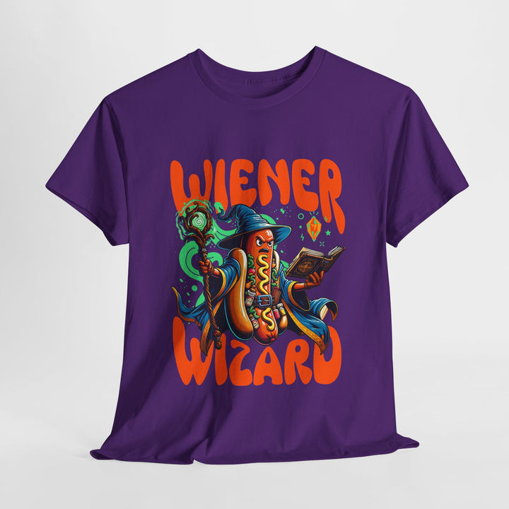 Wiener Wizard - Vibzzy™ T-shirt - Retro Flynn