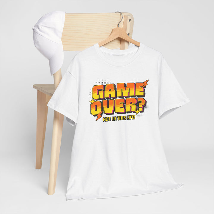Game Over Not In This Life - Vibzzy™ T-shirt - Retro Flynn