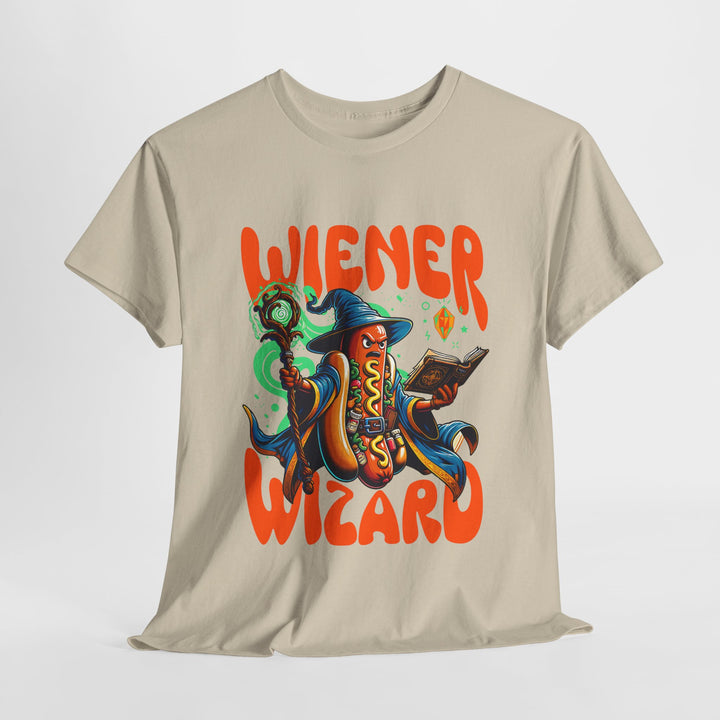 Wiener Wizard - Vibzzy™ T-shirt - Retro Flynn