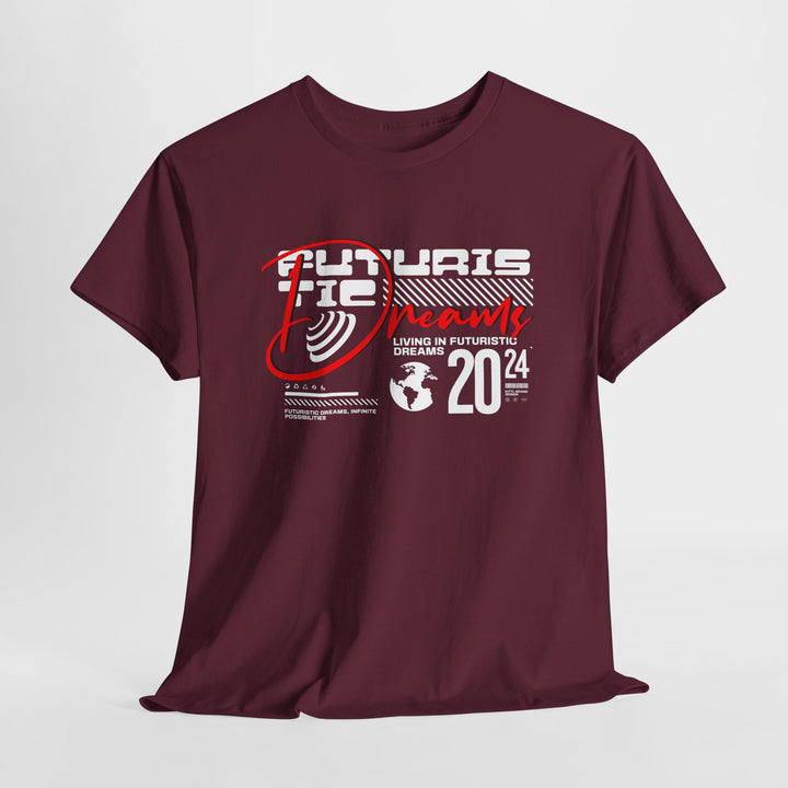 Futuristic Dreams 2024 - Vibzzy™ T-shirt - Retro Flynn