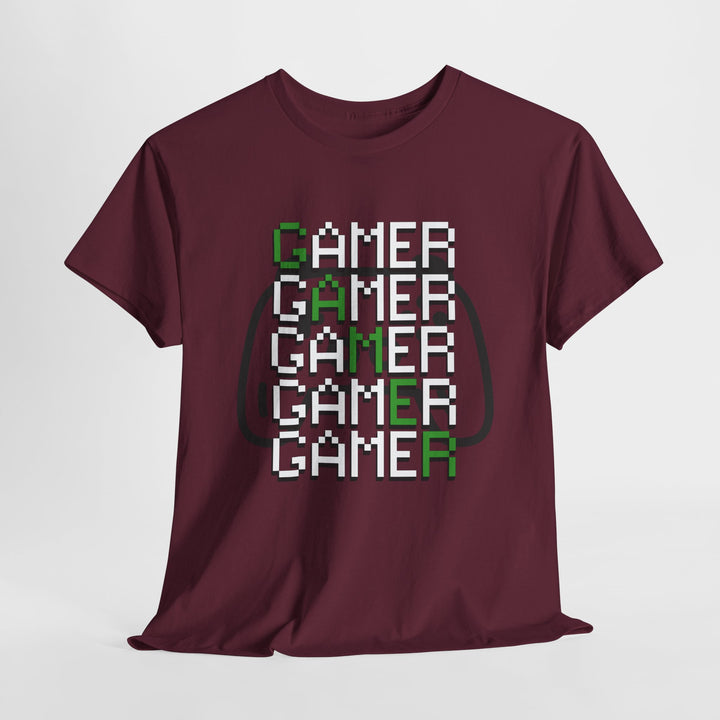 Gamer Stack - Vibzzy™ T-Shirt - Retro Flynn