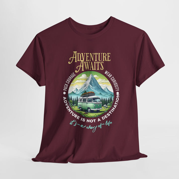 Adventure Awaits - Vibzzy™ T-shirt - Retro Flynn