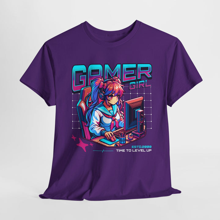 Anime Gamer Girl - Vibzzy™ T-shirt - Retro Flynn
