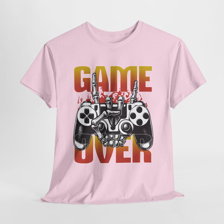 Game Over Skull - Vibzzy™ T-Shirt - Retro Flynn