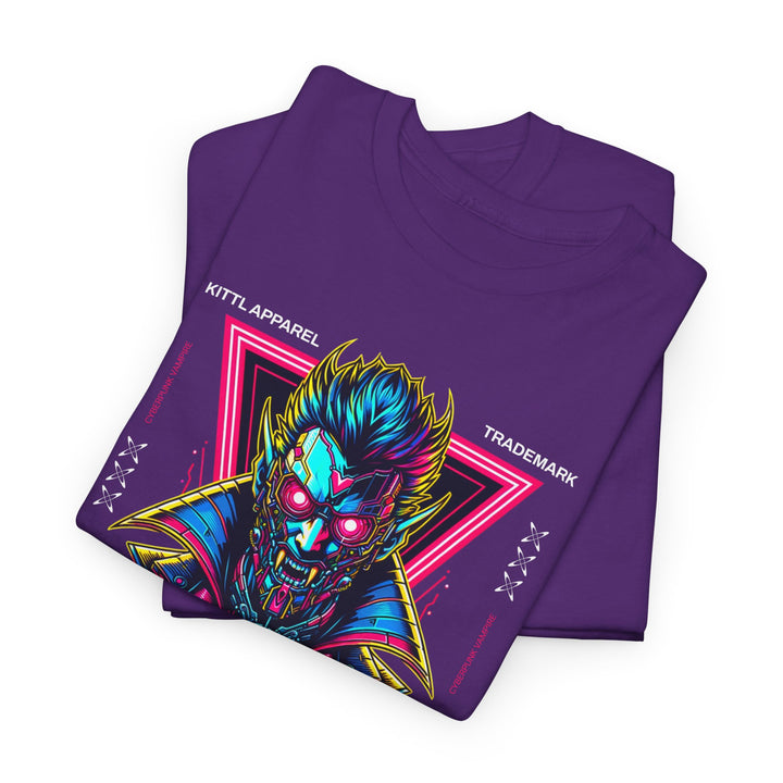 Cyberpunk Vampire - Vibzzy™ T-shirt - Retro Flynn