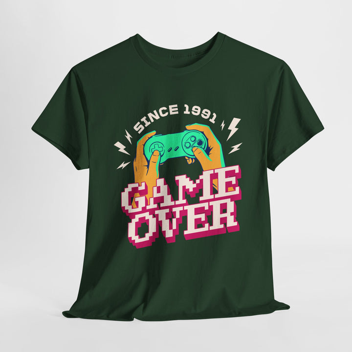 Game Over Since 1991 - Vibzzy™ T-Shirt - Retro Flynn