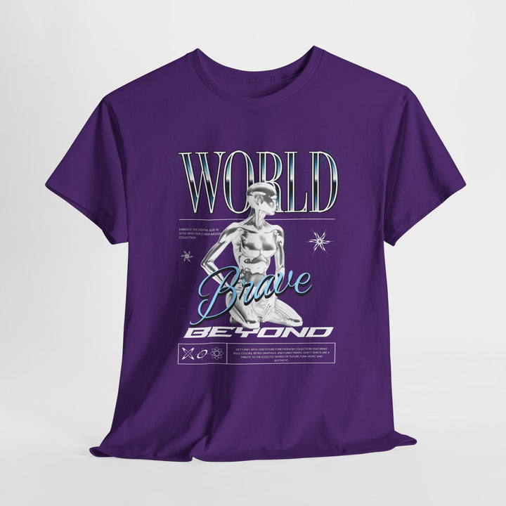 World Brave Beyond - Vibzzy™ T-shirt - Retro Flynn