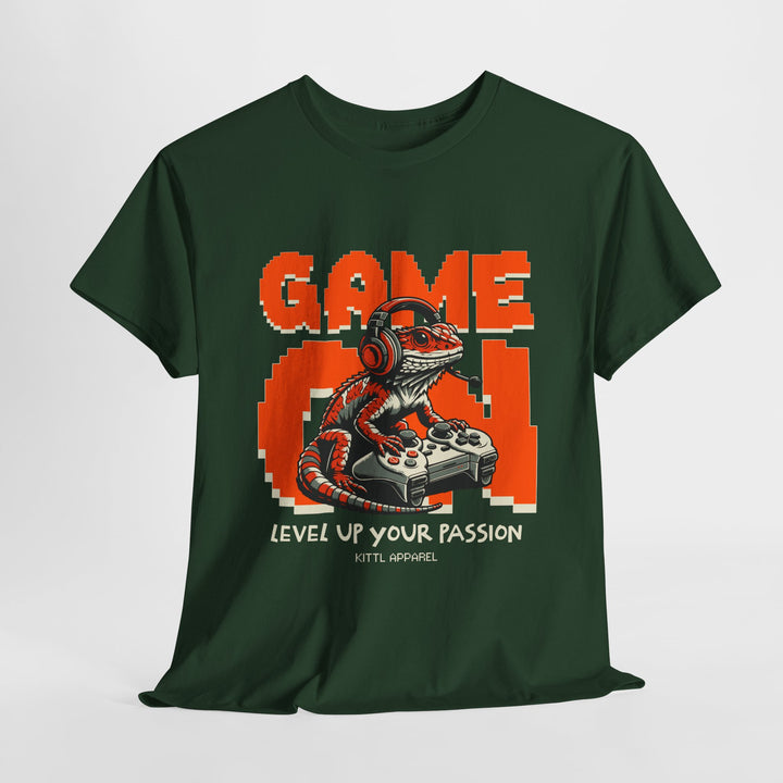 Game On Lizard - Vibzzy™ T-Shirt - Retro Flynn