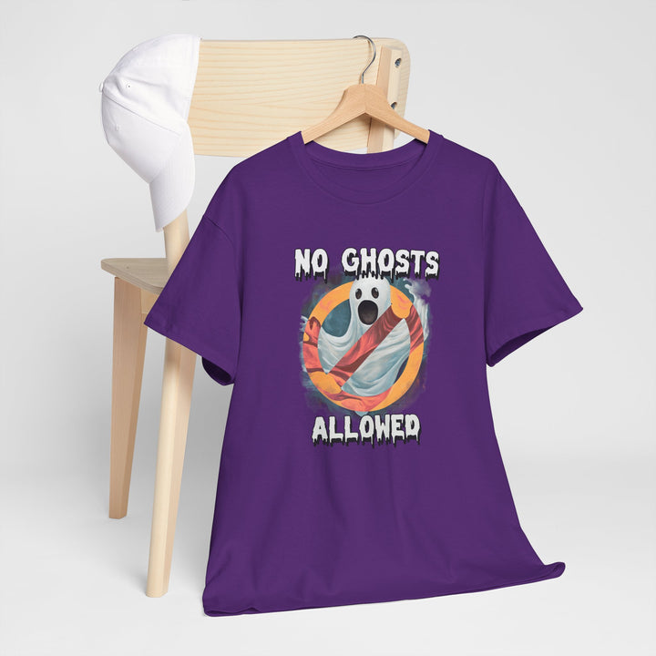 No Ghosts Allowed - Vibzzy™ T-Shirt - Retro Flynn
