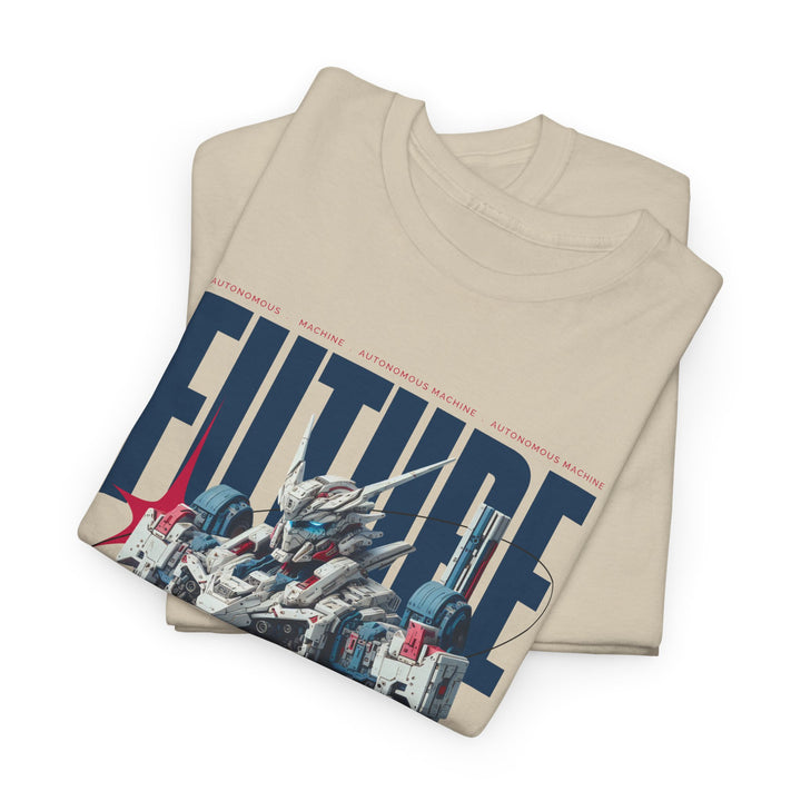 Cybernetic Mech Warrior - Vibzzy™ T-shirt - Retro Flynn