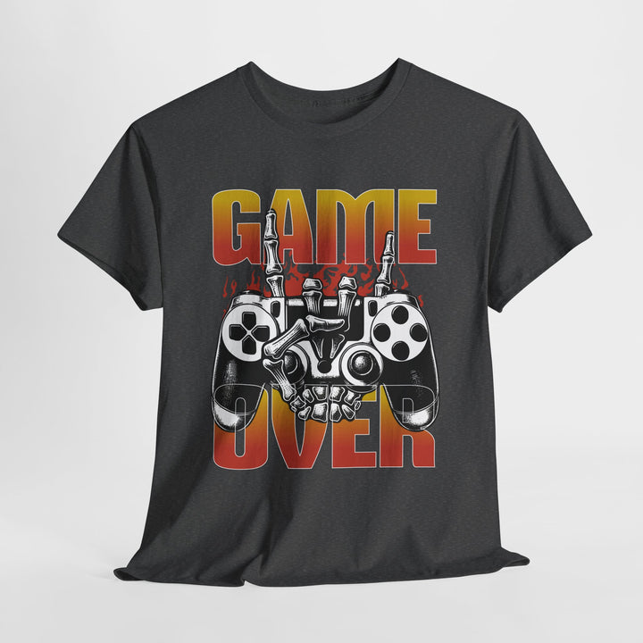 Game Over Skull - Vibzzy™ T-Shirt - Retro Flynn