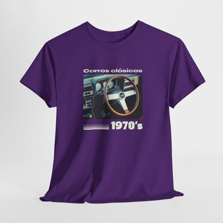 Carros Clásicos 1970's - Vibzzy™ T-Shirt - Retro Flynn
