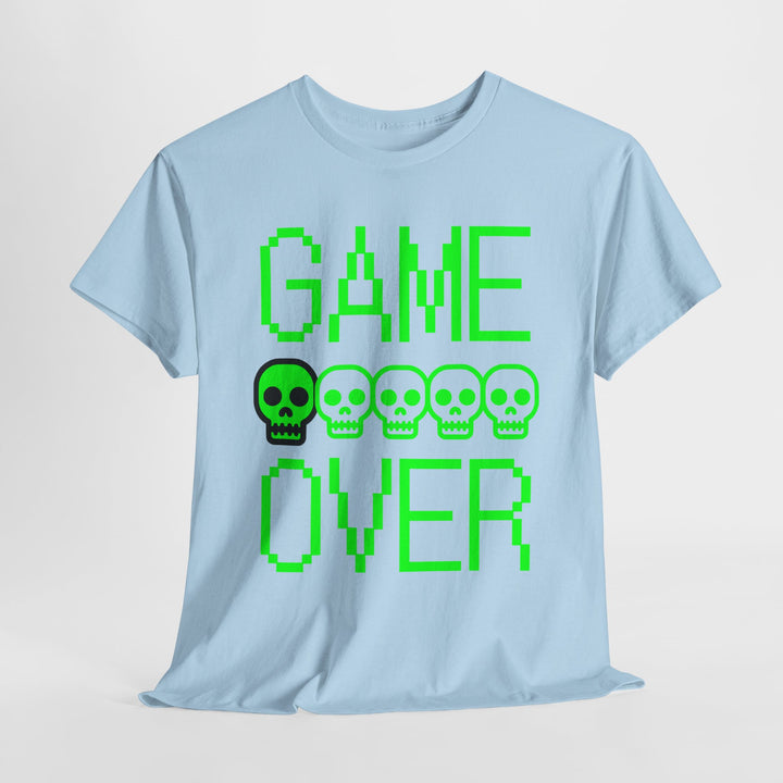 Game Over Skulls - Vibzzy™ T-shirt - Retro Flynn