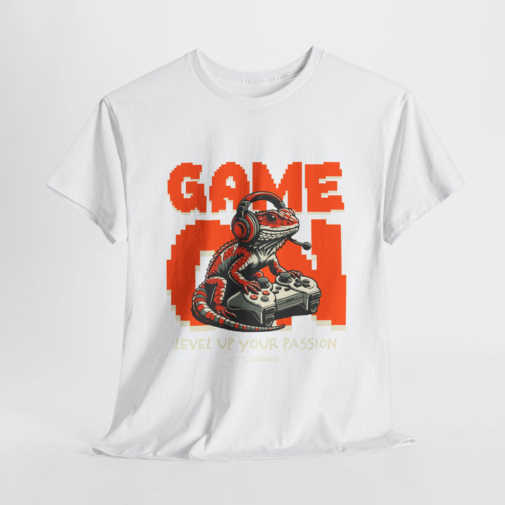 Game On Lizard - Vibzzy™ T-Shirt - Retro Flynn