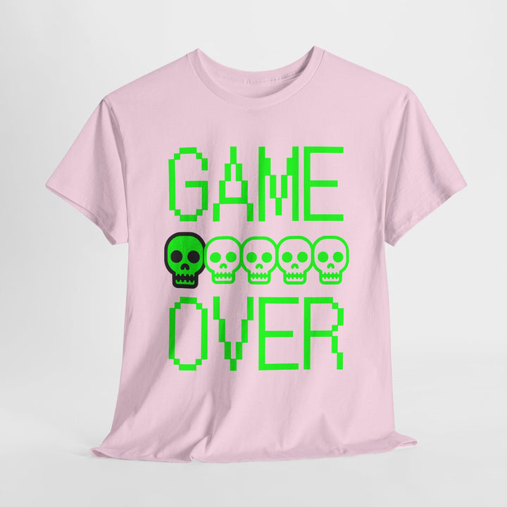 Game Over Skulls - Vibzzy™ T-shirt - Retro Flynn