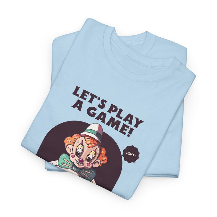 Scary Clown Game - Vibzzy™ T-shirt - Retro Flynn