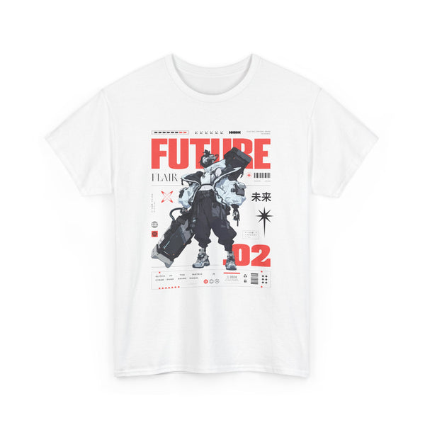 Cyber Tech Warrior - Vibzzy™ T-shirt - Retro Flynn