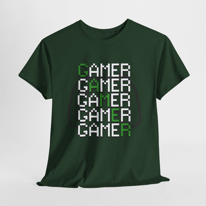 Gamer Stack - Vibzzy™ T-Shirt - Retro Flynn