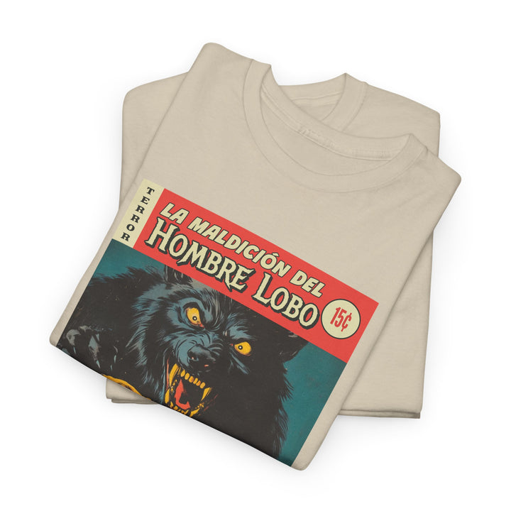 Vintage Horror Werewolf Comic - Vibzzy™ T-shirt - Retro Flynn