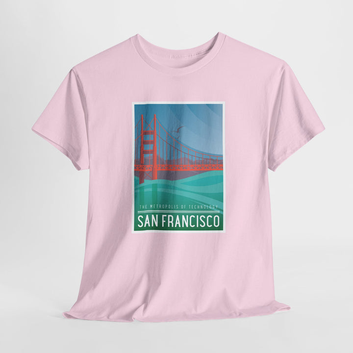 San Francisco Metropolis - Vibzzy™ T-Shirt - Retro Flynn