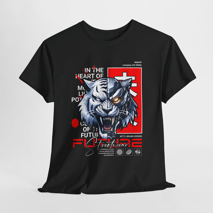 Cyber Tiger Future - Vibzzy™ T-shirt - Retro Flynn