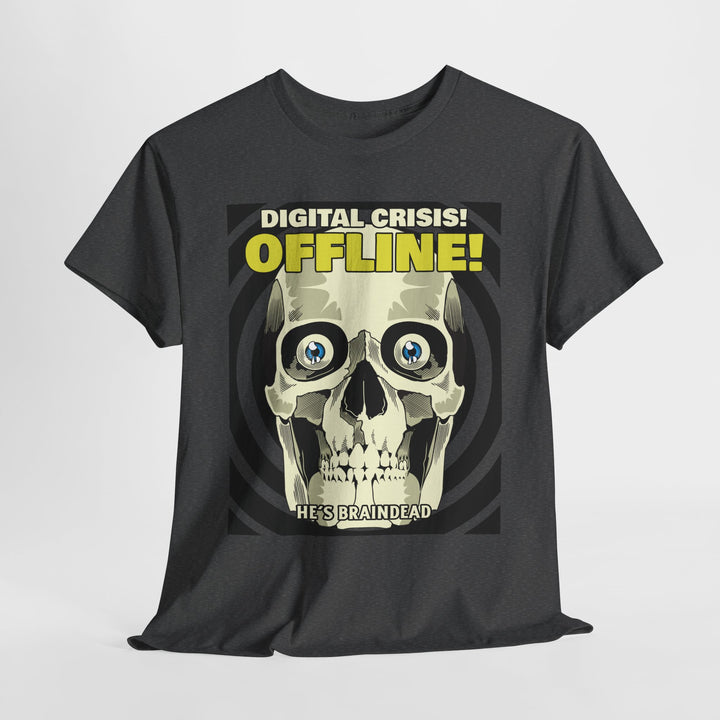 The Cyber Skull - Vibzzy™ T-Shirt - Retro Flynn