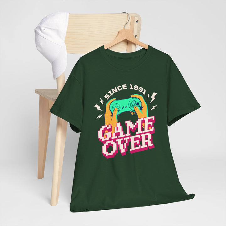 Game Over Since 1991 - Vibzzy™ T-Shirt - Retro Flynn