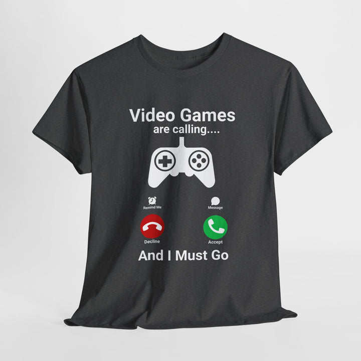 Video Games Calling - Vibzzy™ T-Shirt - Retro Flynn