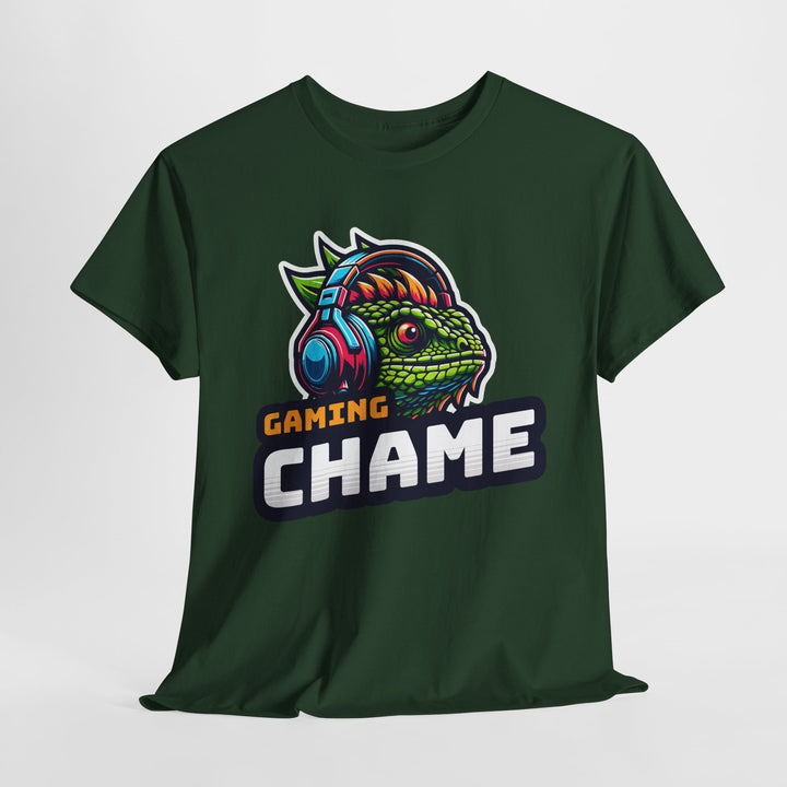 Gaming Chameleon - Vibzzy™ T-shirt - Retro Flynn