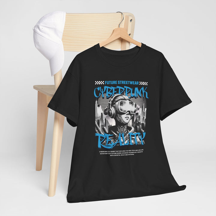 Cyberpunk Reality - Vibzzy™ T-shirt - Retro Flynn
