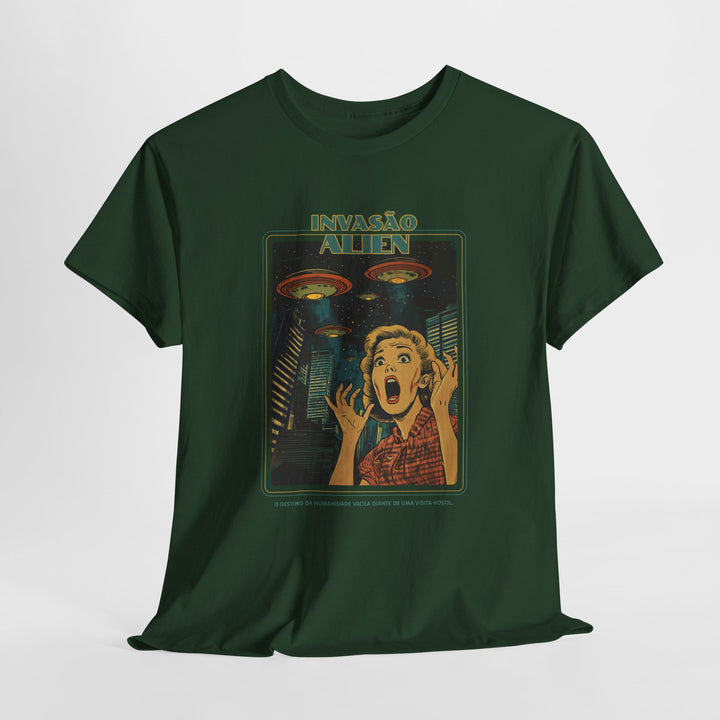 Alien Invasion - Vibzzy™ T-Shirt - Retro Flynn