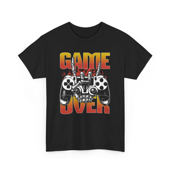 Game Over Skull - Vibzzy™ T-Shirt - Retro Flynn