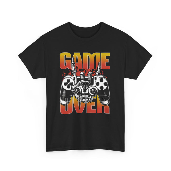 Game Over Skull - Vibzzy™ T-Shirt - Retro Flynn