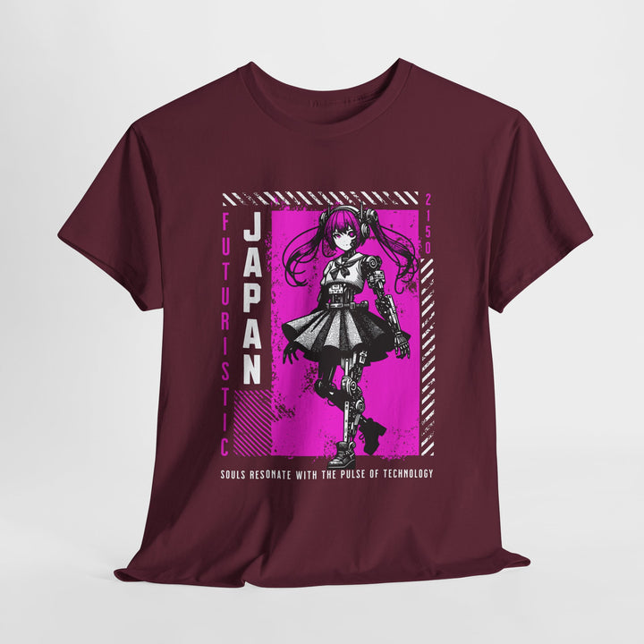 Cyber Gothic Maiden - Vibzzy™ T-shirt - Retro Flynn