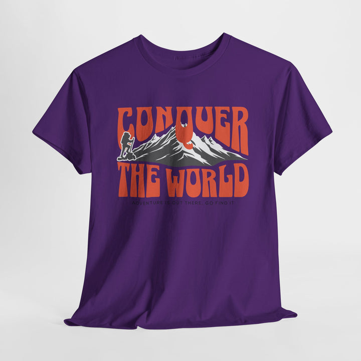 Conquer the World - Vibzzy™ T-shirt - Retro Flynn