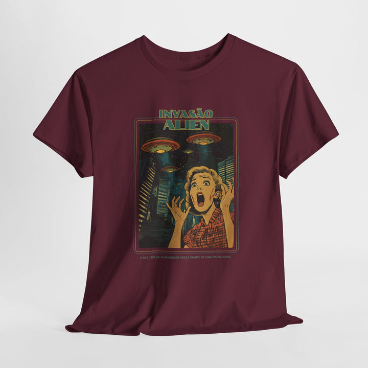 Alien Invasion - Vibzzy™ T-Shirt - Retro Flynn