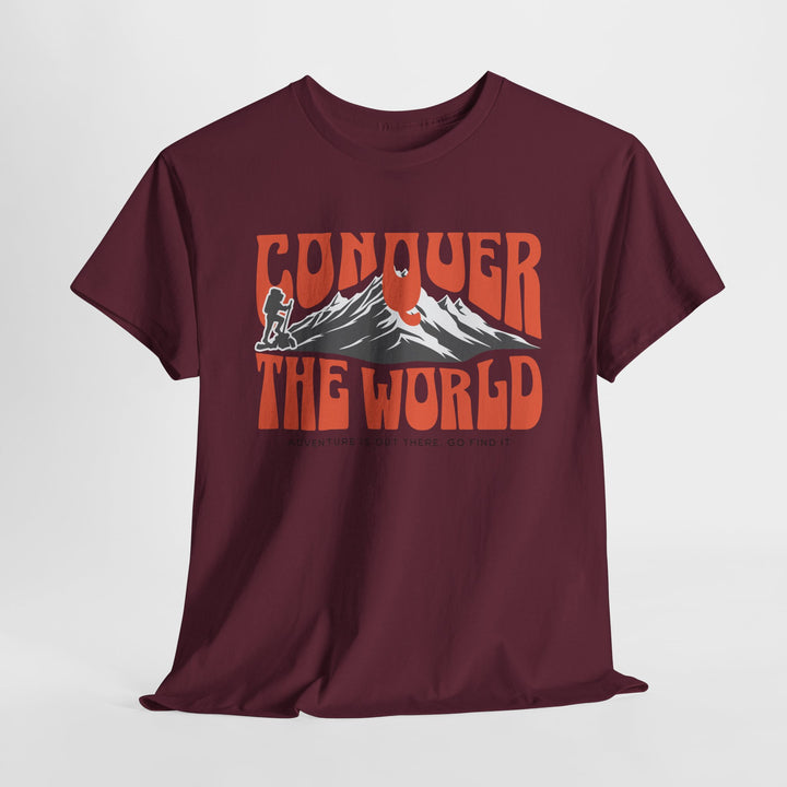 Conquer the World - Vibzzy™ T-shirt - Retro Flynn