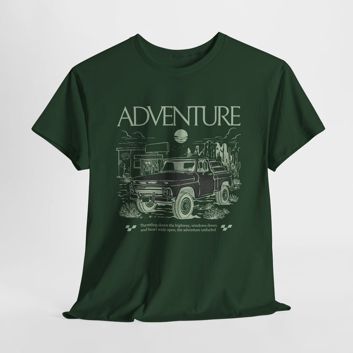 Adventure Throttle - Vibzzy™ T-shirt - Retro Flynn