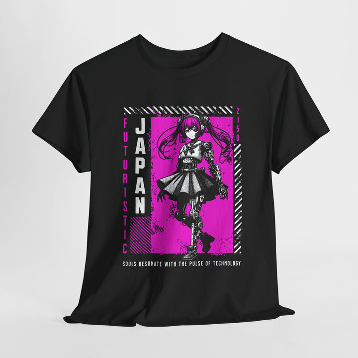 Cyber Gothic Maiden - Vibzzy™ T-shirt - Retro Flynn