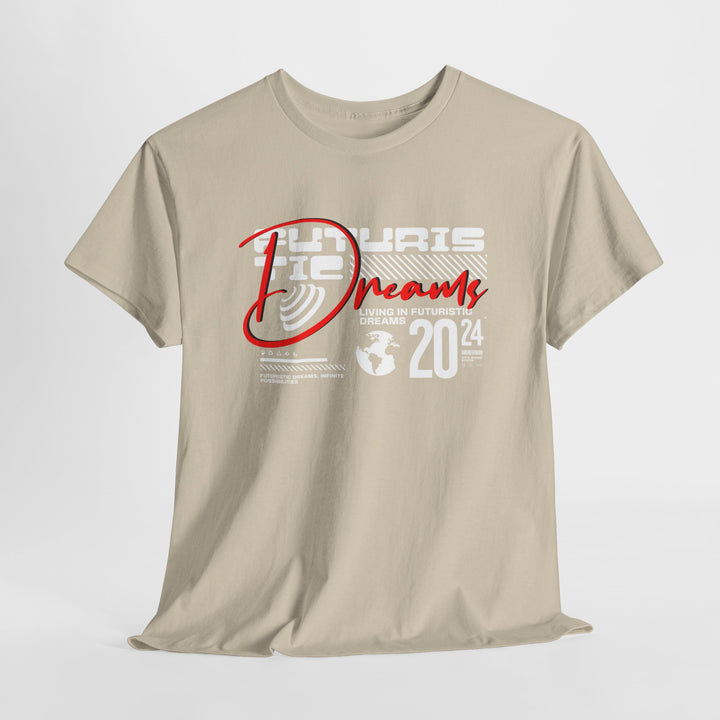 Futuristic Dreams 2024 - Vibzzy™ T-shirt - Retro Flynn